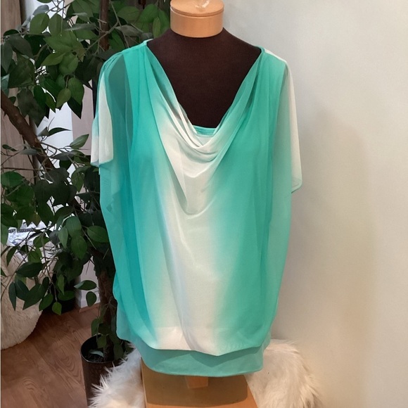 Maurices Tops - Maurices tank top with sheer overlay and banded hem Woman’s size XXL